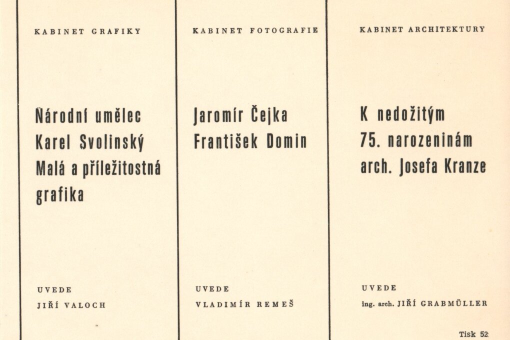 Karel Svolinský – malá a užitková grafika